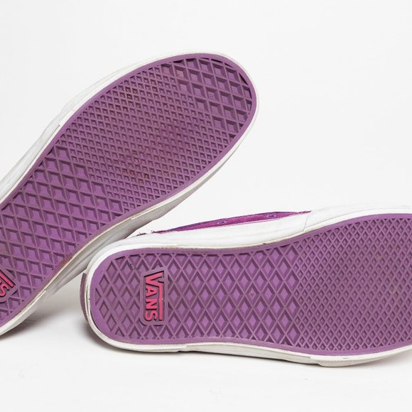 Vintage Vans Holder Mid TB4R Purple Suede Skate - Picture 12 of 13